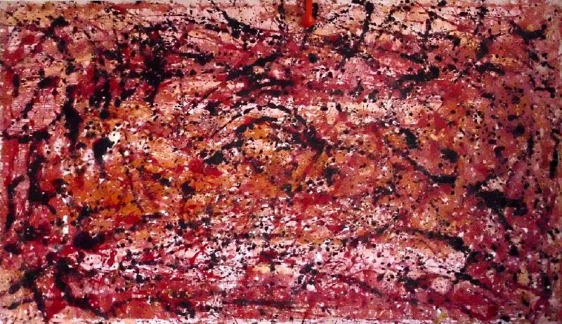 Hans Jorgen Hammer Abstract Red china oil painting image
